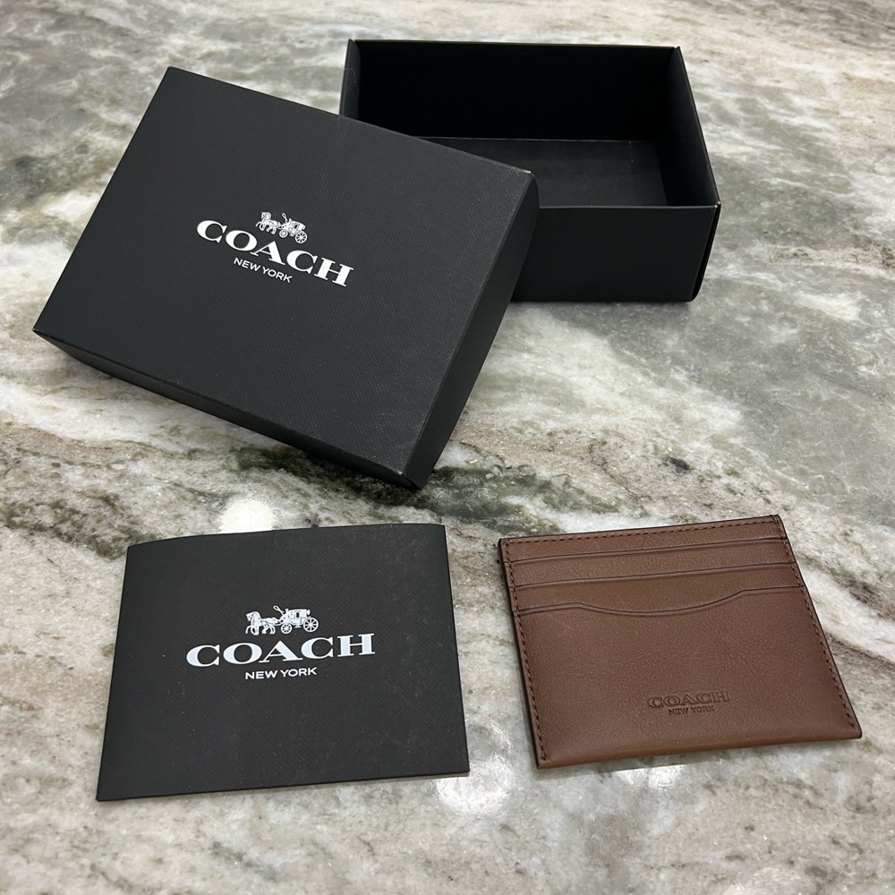 Coach Men’s Card Case